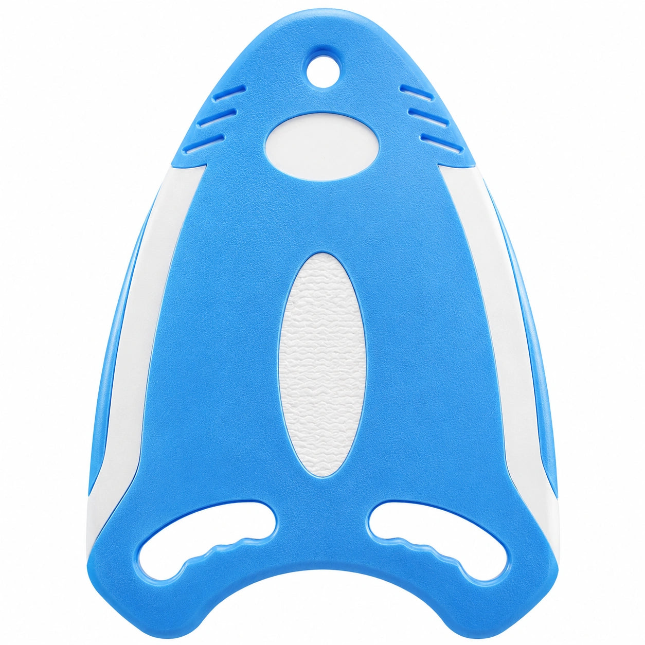 Tavoletta da Nuoto Galleggiante Ergonomica Blu/Bianco