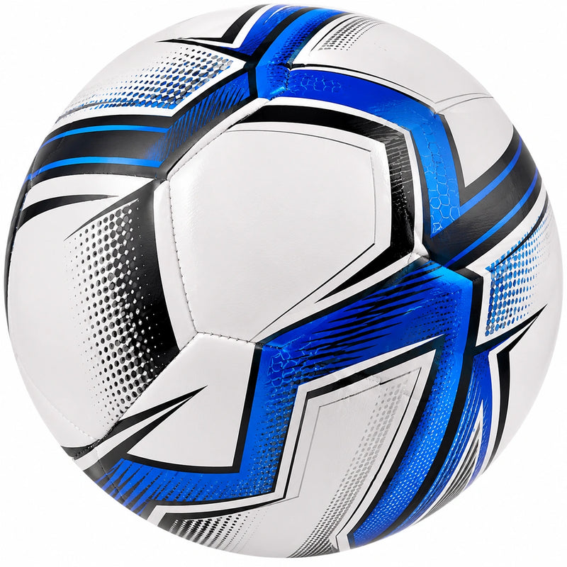 Pallone da Calcio Misura 5 Bianco e Blu