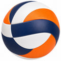 Pallone da Pallavolo Multicolore Bianco, Arancione e Blu Misura Regolamentare