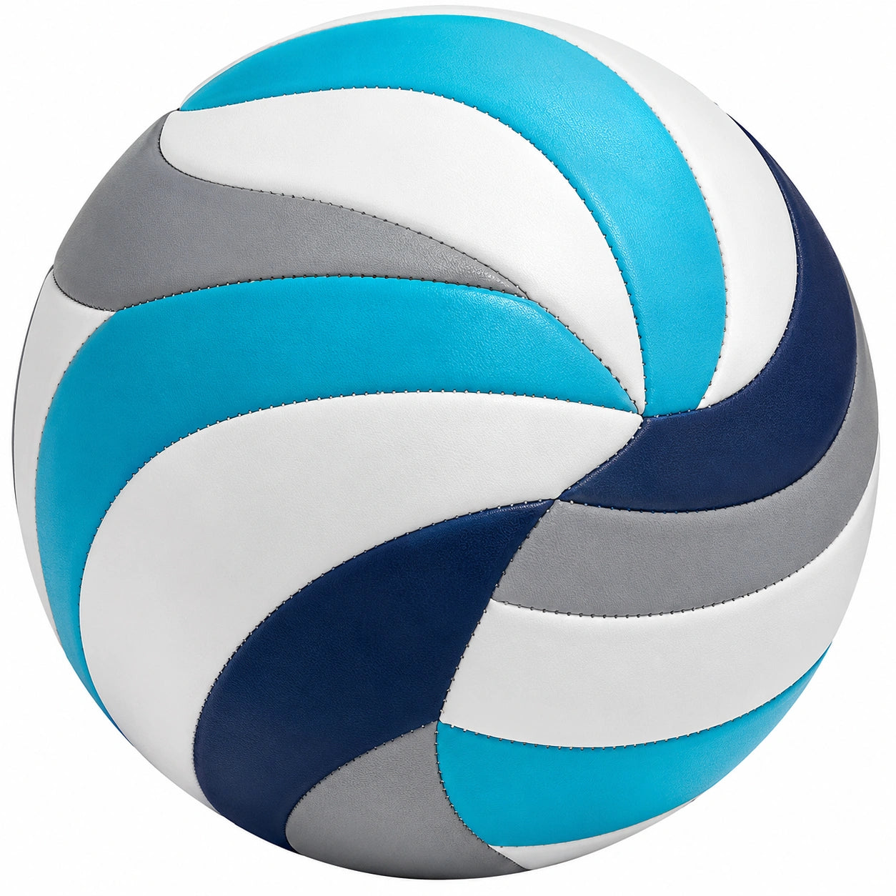 Pallone da Pallavolo Azzurro/Bianco/Grigio/Blu per Allenamento Indoor